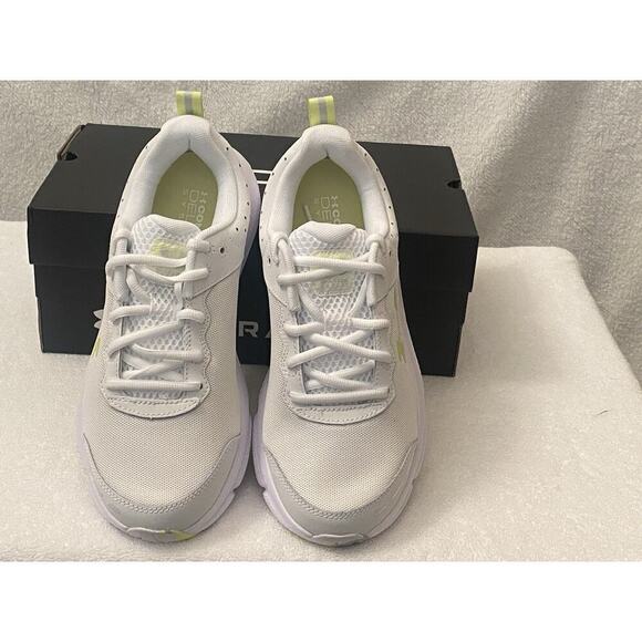 Under Armour Women’s Charged Assert 10 Shoes Size 9 White Sonic Yellow - Picture 1 of 6
